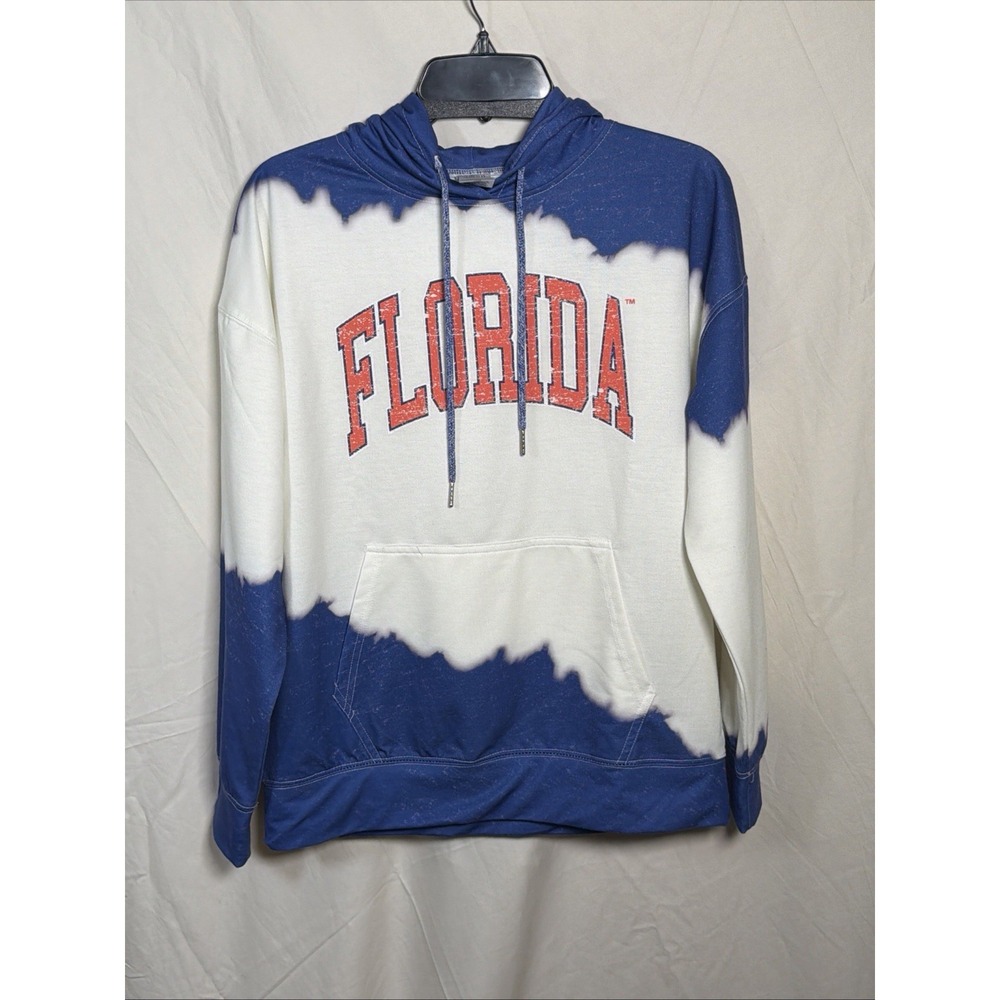 Gameday Couture Florida Gators Hoodie Women Small Blue Tie Dye Pullover